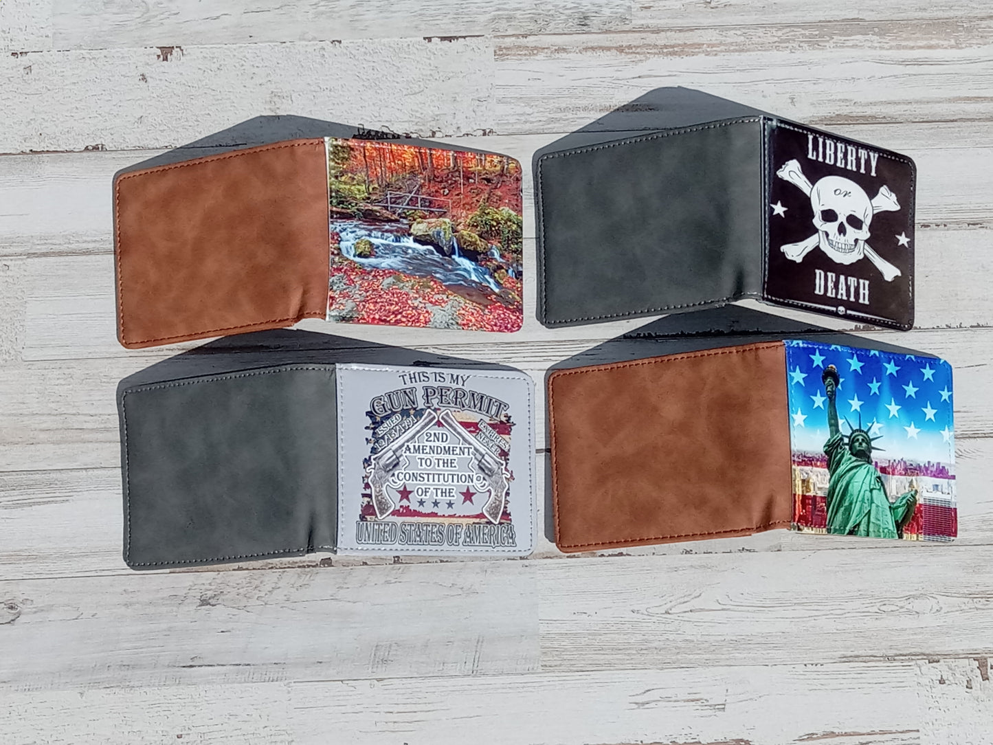 Leather Wallets.