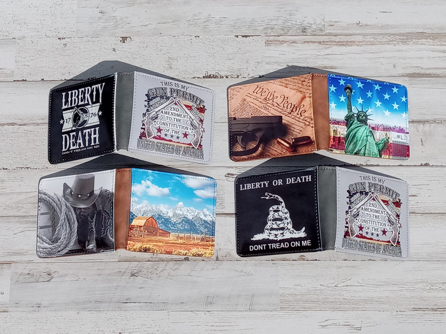 Leather Wallets.