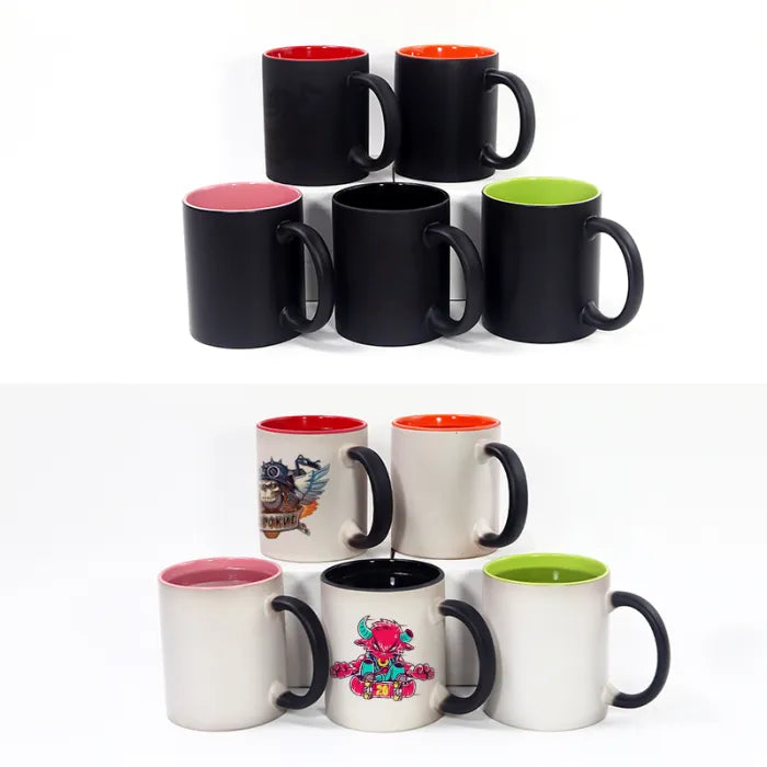 Heat Revealed Image Sublimation Mugs